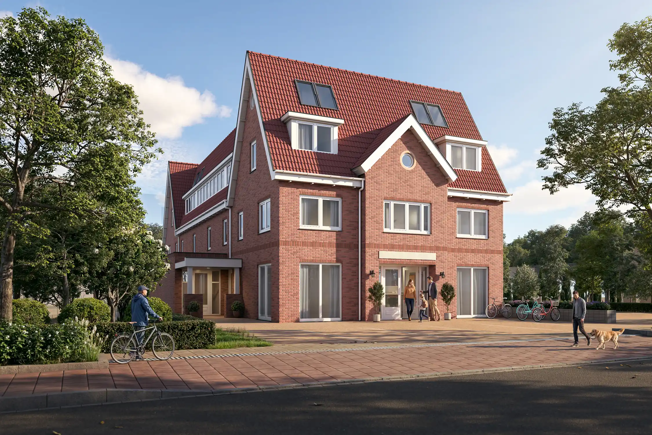Appartementen Kerklaan te Heemstede exterieur 1  HR