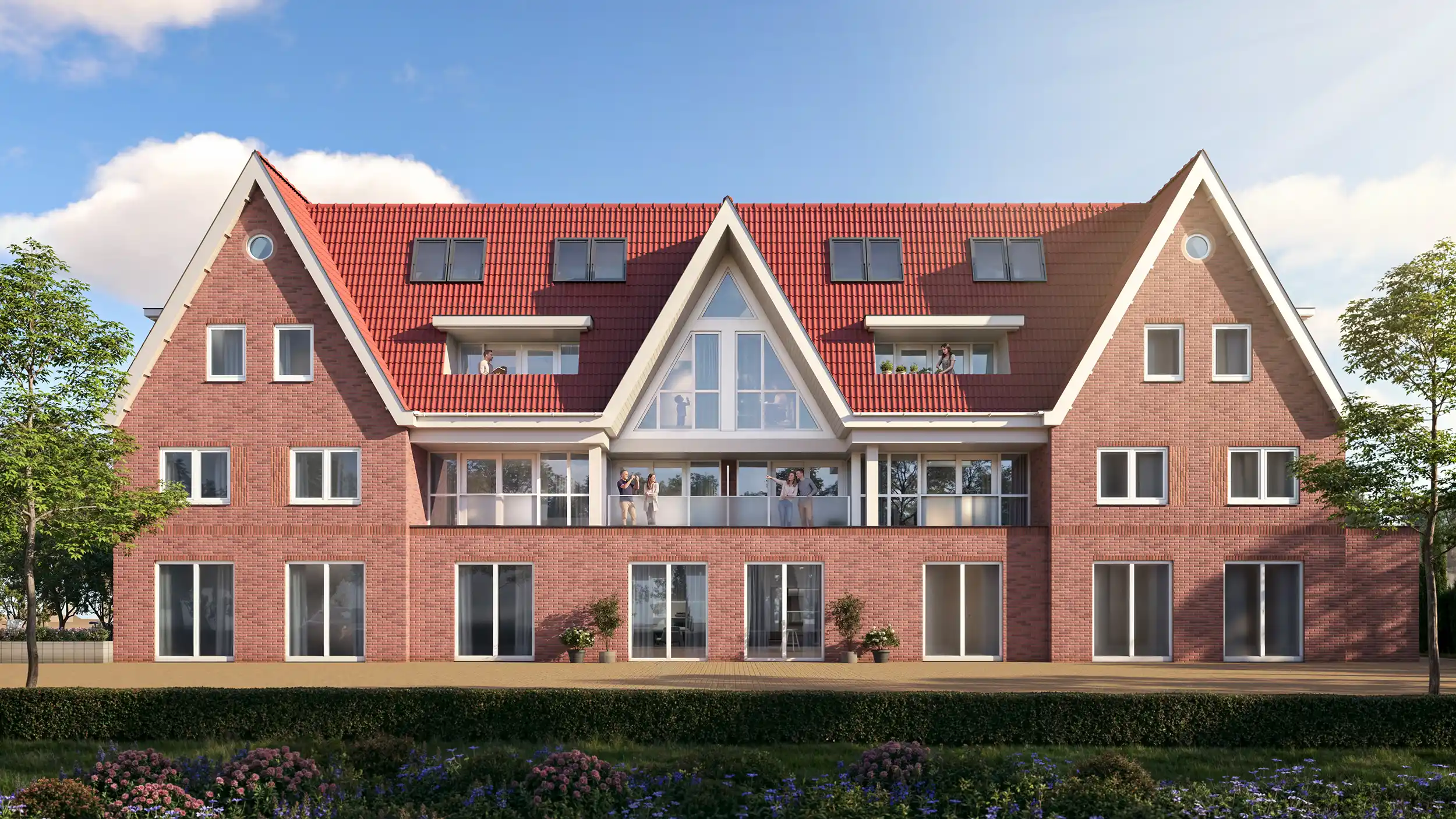 Appartementen Kerklaan te Heemstede exterieur 3  HR