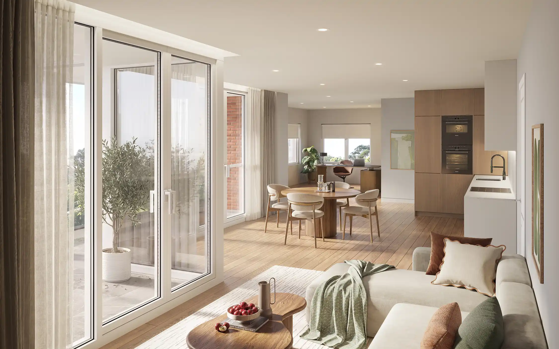 Appartementen Kerklaan te Heemstede interieur 2  HR